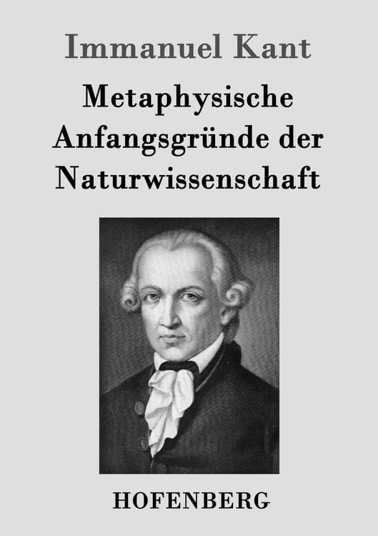 Produktbild: Metaphysische Anfangsgr&uuml;nde der Naturwissenschaft
