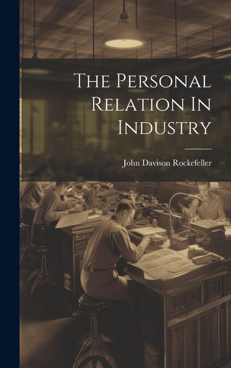 Produktbild: The Personal Relation In Industry