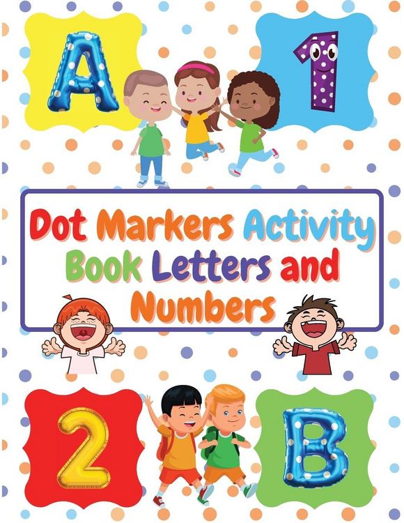 Produktbild: Dot Markers Activity Book Letters and Numbers