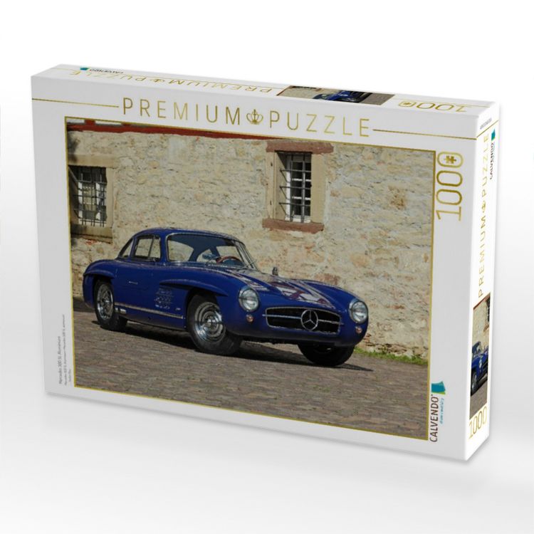 Produktbild: CALVENDO Puzzle Mercedes 300 SL Aluminium | 1000 Teile Lege-Gr&ouml;&szlig;e 64x48cm Foto-Puzzle f&uuml;r gl&uuml;ckliche Stunden