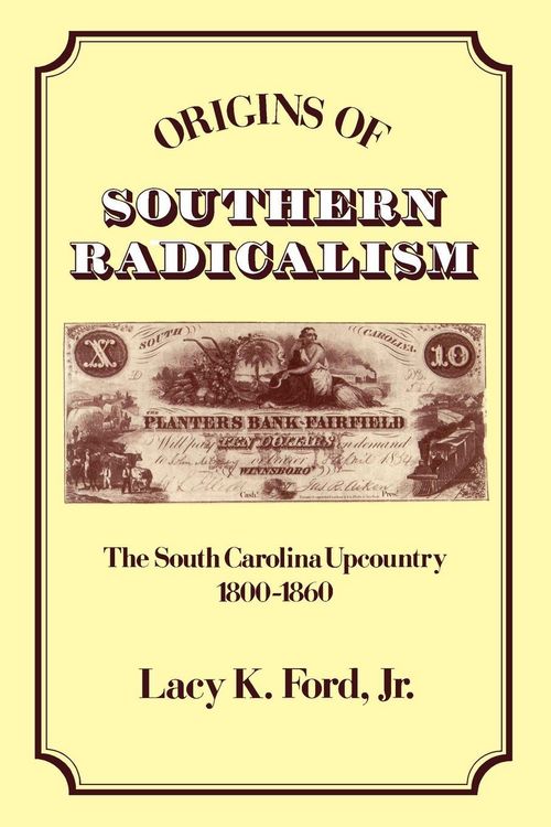 Produktbild: Origins of Southern Radicalism