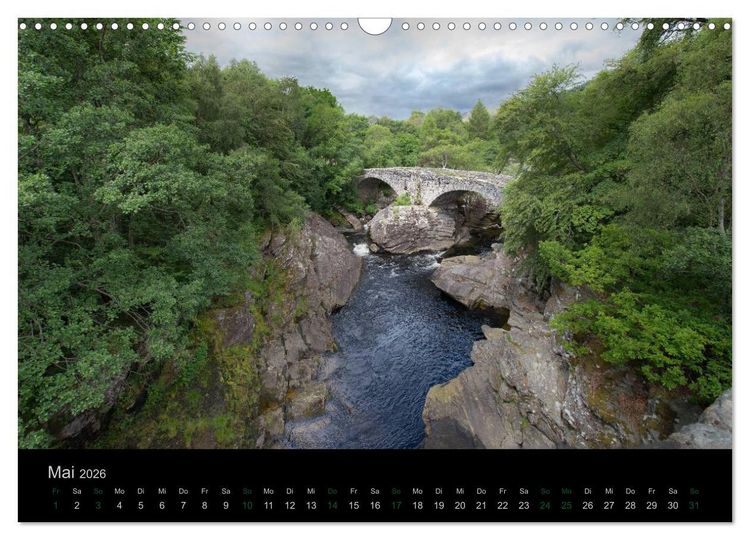 Produktbild: Schottland Highlands und Ostk&uuml;ste (Wandkalender 2026 DIN A3 quer), CALVENDO Monatskalender