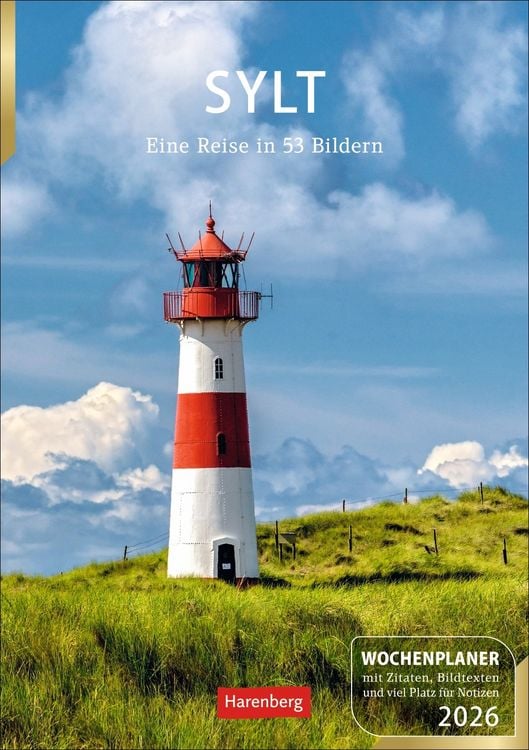 Produktbild: Sylt Wochenplaner 2026 - Eine Reise in 53 Bildern