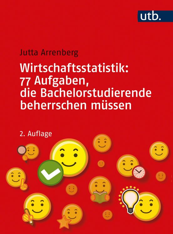 Produktbild: Wirtschaftsstatistik: 77 Aufgaben, die Bachelorstudierende beherrschen m&uuml;ssen