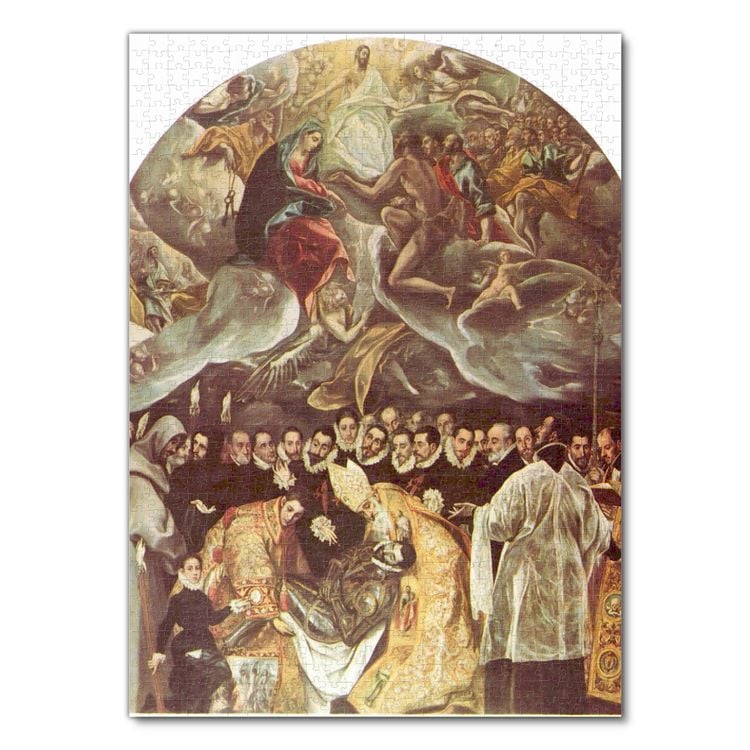Lais Puzzle El Greco - Begräbnis des Grafen von Orgaz 1000 Teile