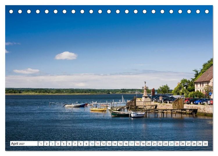 Produktbild: Die Ostseek&uuml;ste von Neustadt bis Travem&uuml;nde (Tischkalender 2027 DIN A5 quer), CALVENDO Monatskalender