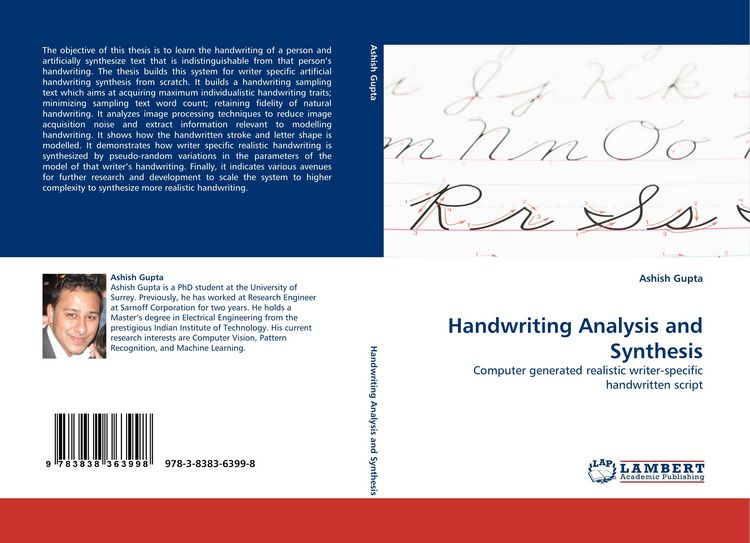 Produktbild: Handwriting Analysis and Synthesis