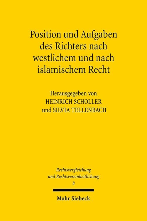 Produktbild: Position und Aufgaben des Richters nach westlichem und nach islamischem Recht