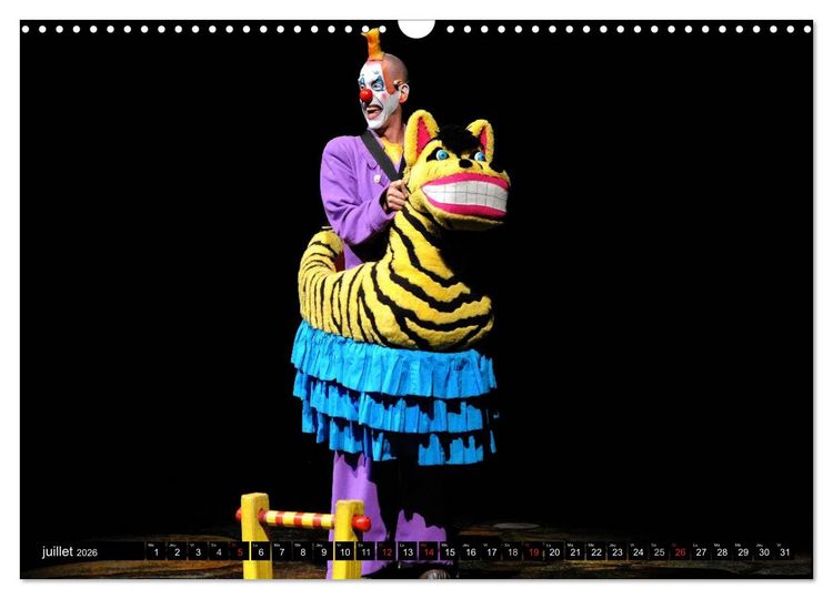 Produktbild: Alegria, Cirque du Soleil (Calendrier mural 2026 DIN A3 vertical), CALVENDO calendrier mensuel
