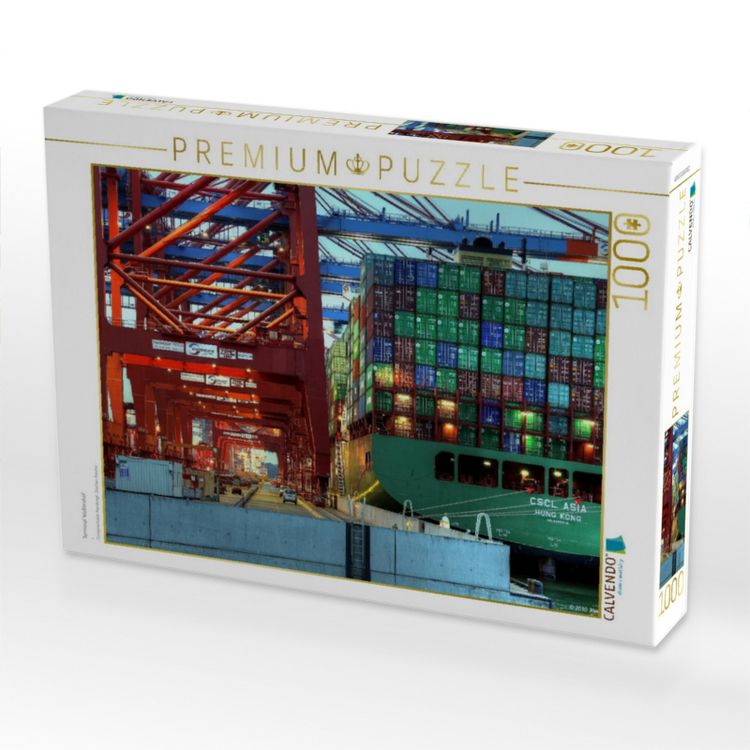 Produktbild: CALVENDO Puzzle Terminal Waltershof | 1000 Teile Lege-Gr&ouml;&szlig;e 64x48cm Foto-Puzzle f&uuml;r gl&uuml;ckliche Stunden