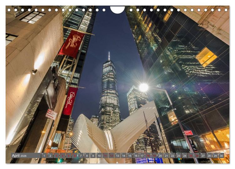Produktbild: New York City Vibes (Wandkalender 2026 DIN A4 quer), CALVENDO Monatskalender