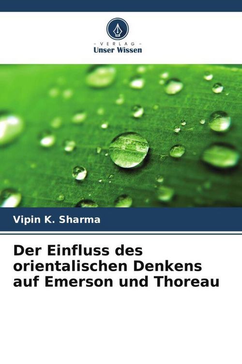 Produktbild: Der Einfluss des orientalischen Denkens auf Emerson und Thoreau
