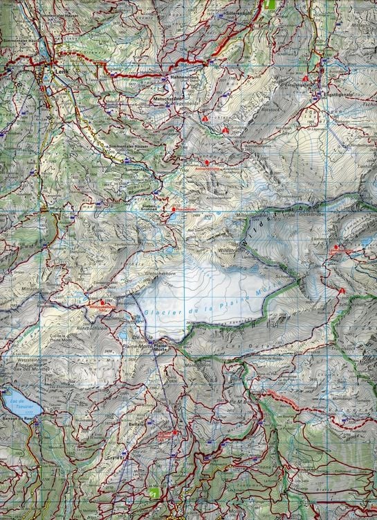 Produktbild: K&uuml;mmerly+Frey Wanderkarte 32 Crans-Montana 1:60.000