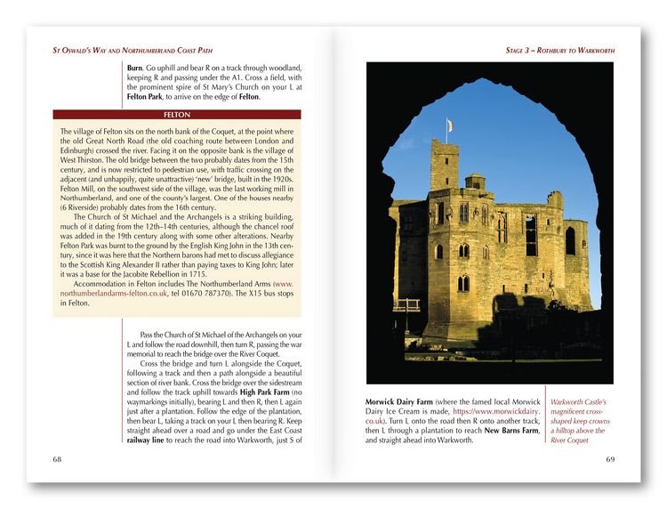 Produktbild: Walking St Oswald's Way and Northumberland Coast Path