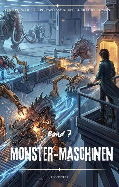 Produktbild: Monster-Maschinen:Eine Epische LitRPG Fantasy Abenteuer scifi Roman(Band 7)