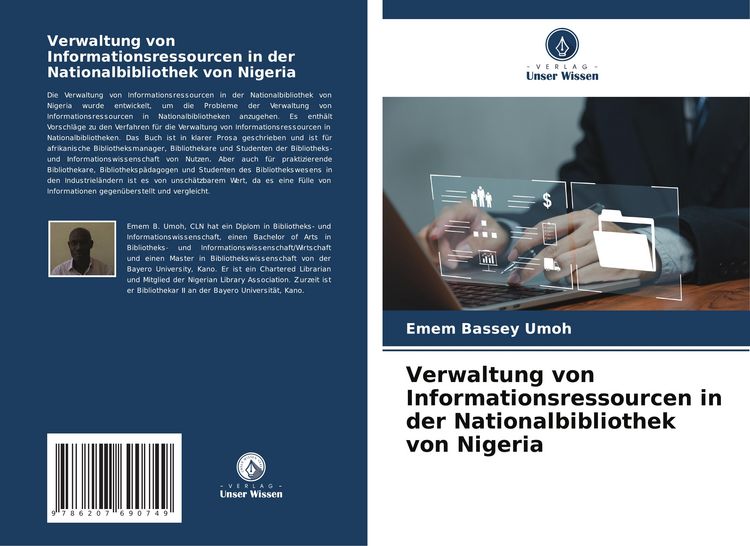 Produktbild: Verwaltung von Informationsressourcen in der Nationalbibliothek von Nigeria