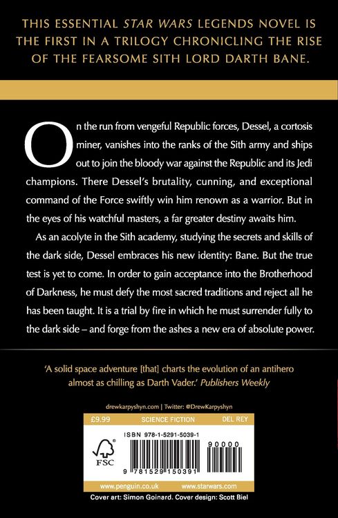 Produktbild: Star Wars: Darth Bane - Path of Destruction