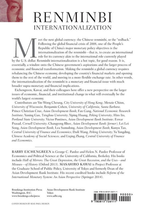 Produktbild: Renminbi Internationalization