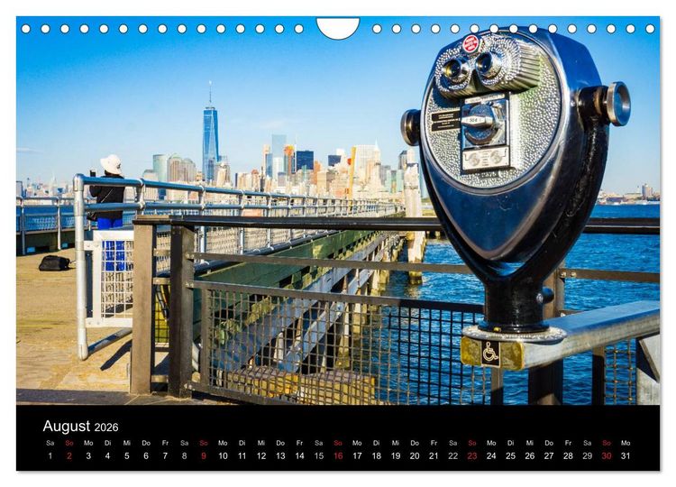 Produktbild: Herbst in New York (Wandkalender 2026 DIN A4 quer), CALVENDO Monatskalender
