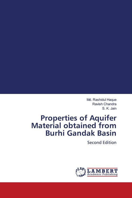 Produktbild: Properties of Aquifer Material obtained from Burhi Gandak Basin
