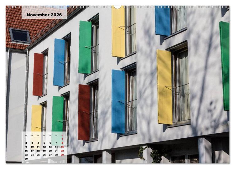 Produktbild: Kontraste Waiblingen (Wandkalender 2026 DIN A2 quer), CALVENDO Monatskalender
