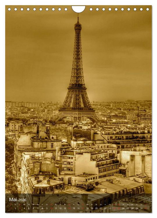 Produktbild: Paris - Die Sch&ouml;ne am Fluss (Wandkalender 2026 DIN A4 hoch), CALVENDO Monatskalender