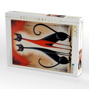 Produktbild: CALVENDO Puzzle Katzen - Samtpfoten im Team | 2000 Teile Lege-Gr&ouml;&szlig;e 90x67cm Foto-Puzzle f&uuml;r gl&uuml;ckliche Stunden