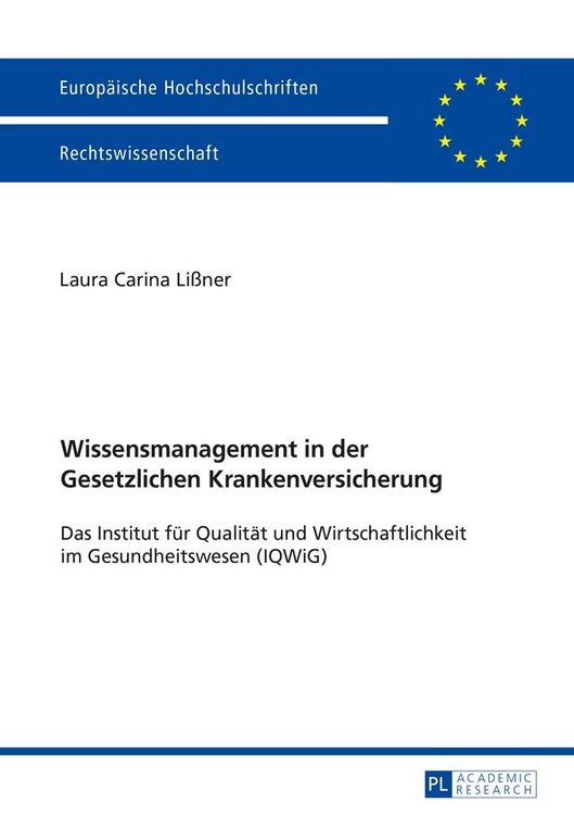 Produktbild: Wissensmanagement in der Gesetzlichen Krankenversicherung