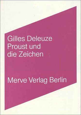 Produktbild: Proust und die Zeichen