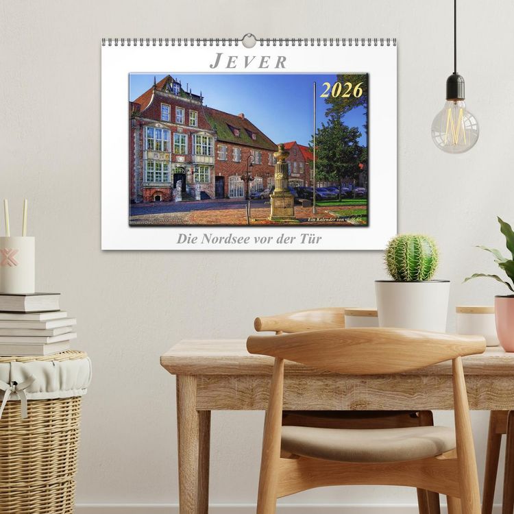 Produktbild: Jever - die Nordsee vor der T&uuml;r (Wandkalender 2026 DIN A3 quer), CALVENDO Monatskalender