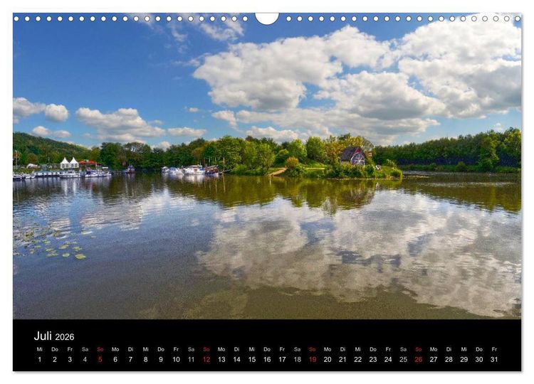 Produktbild: Saarbr&uuml;cken (Wandkalender 2026 DIN A3 quer), CALVENDO Monatskalender