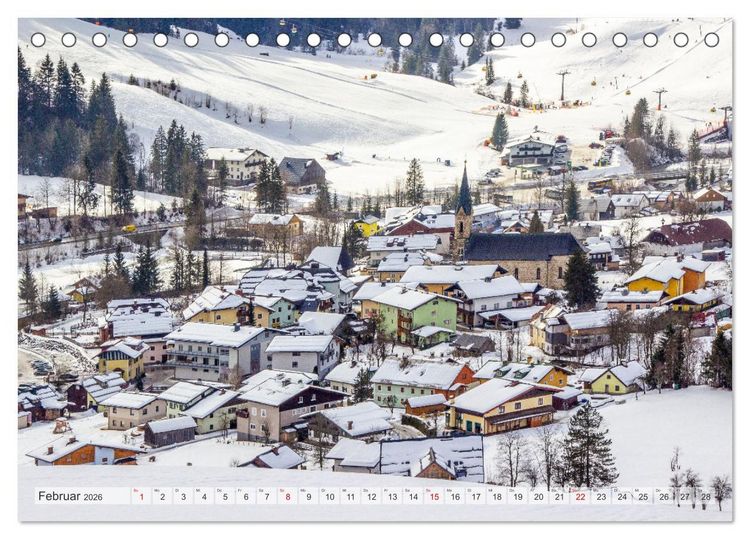 Produktbild: Ru&szlig;bach am Pass Gsch&uuml;tt (Tischkalender 2026 DIN A5 quer), CALVENDO Monatskalender