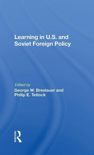 Produktbild: Breslauer, G: Learning In U.s. And Soviet Foreign Policy