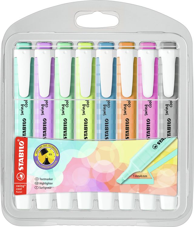 Produktbild: STABILO Textmarker swing cool Pastel