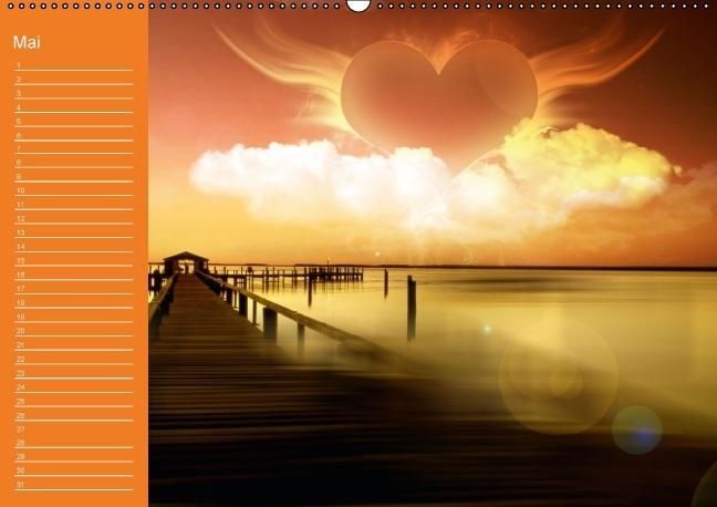 Produktbild: Botschaften mit Herz! (Wandkalender immerw&auml;hrend DIN A2 quer)