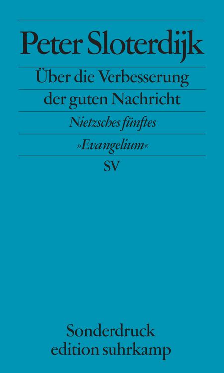 Produktbild: &Uuml;ber die Verbesserung der guten Nachricht