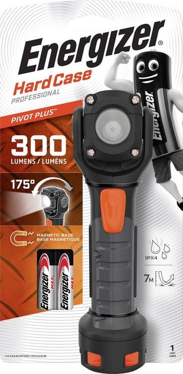 Produktbild: Energizer Hardcase Pivot LED Taschenlampe batteriebetrieben 300lm