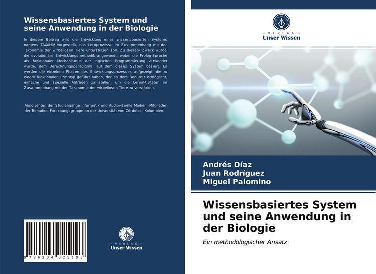 Produktbild: Wissensbasiertes System und seine Anwendung in der Biologie