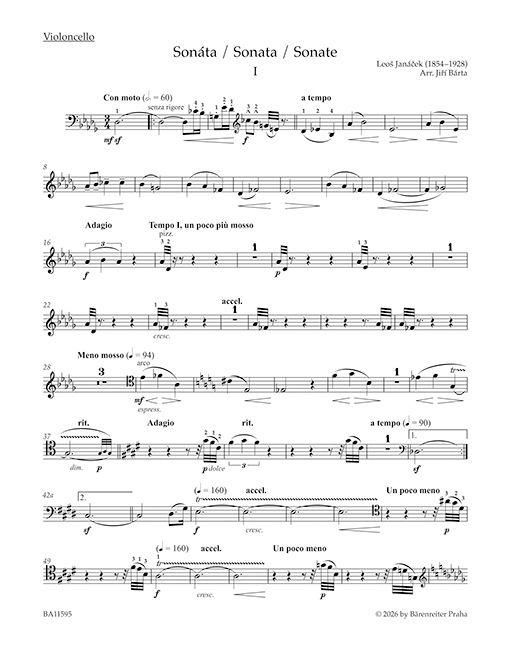 Produktbild: Sonate f&uuml;r Violoncello und Klavier