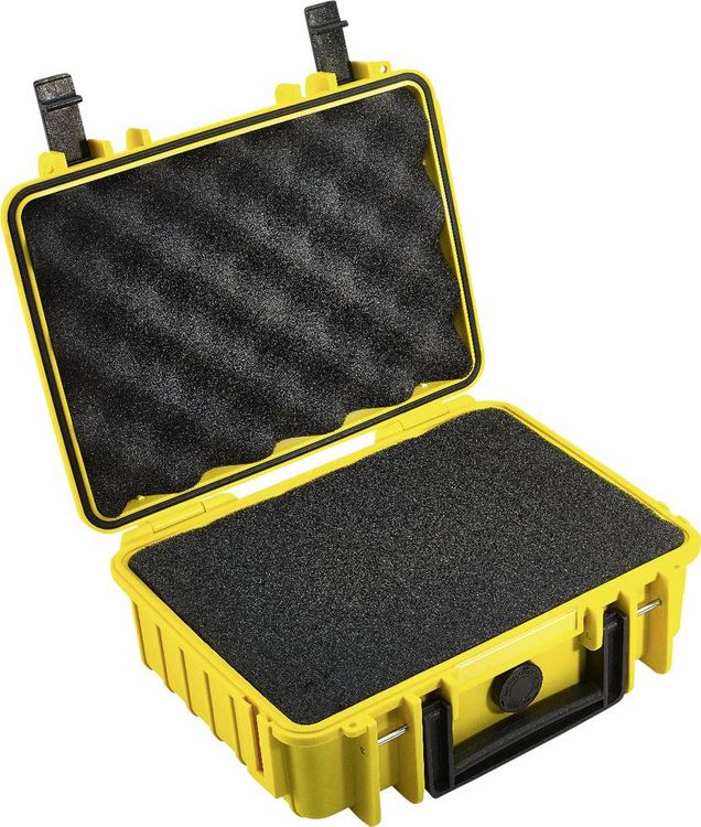 Produktbild: B & W International Outdoor Koffer outdoor.cases Typ 1000 4.1 l (B x H x T) 270 x 215 x 105 mm Gelb 1000/Y/SI