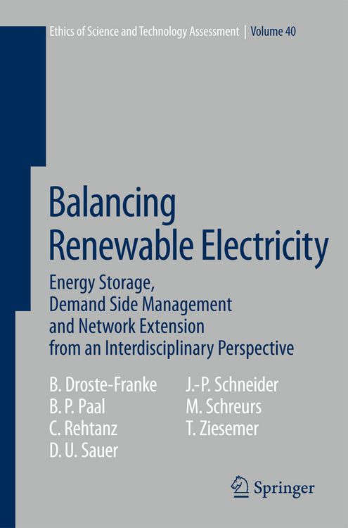 Produktbild: Balancing Renewable Electricity