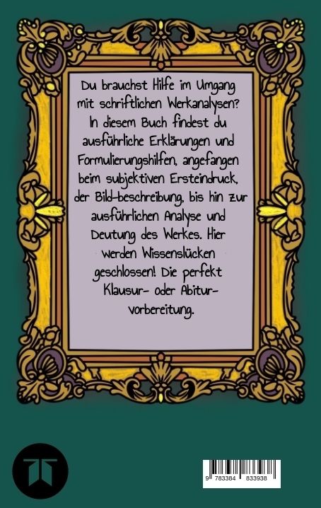 Produktbild: Abiturvorbereitung f&uuml;r das Fach Kunst mit @hannasroth, Werke untersuchen