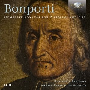 Produktbild: Bonporti:Complete Sonatas For 2 Violins And B.C.