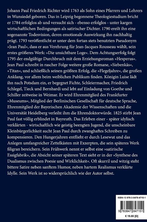 Produktbild: Leben des vergn&uuml;gten Schulmeisterlein Maria Wutz in Auenthal (Gro&szlig;druck)