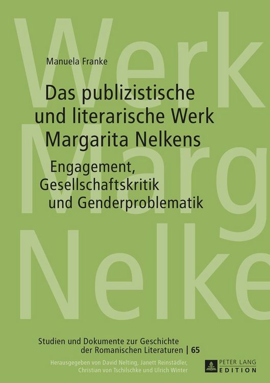 Produktbild: Das publizistische und literarische Werk Margarita Nelkens