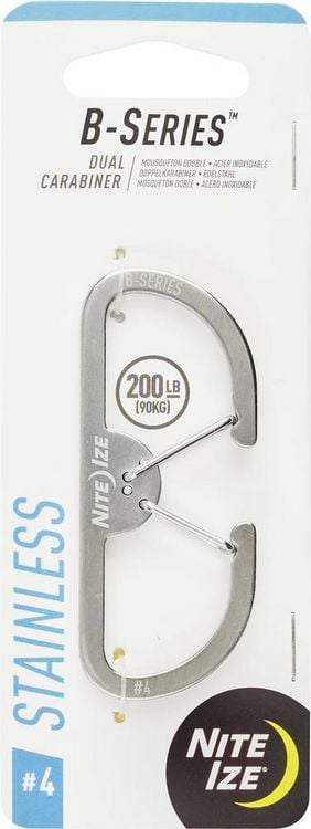 Produktbild: NITE Ize NI-BS4-11-R3 Karabiner 73mm x 30mm x 7mm 1St.