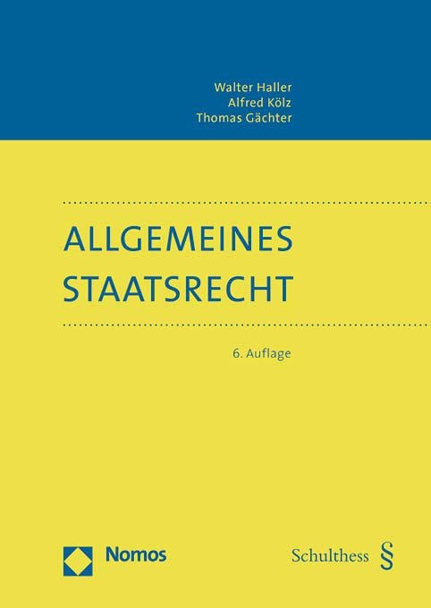 Produktbild: Allgemeines Staatsrecht
