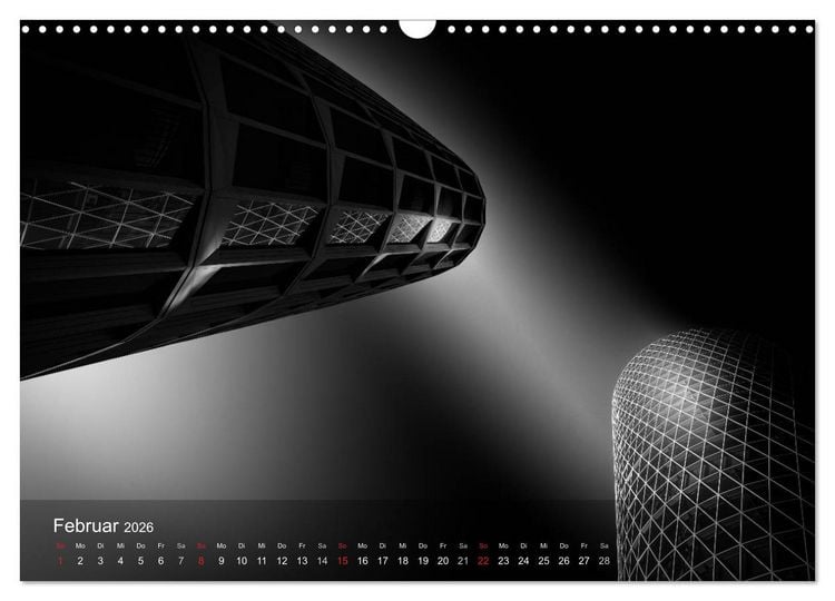 Produktbild: Direction Sky - Faszination Architektur 2026 (Wandkalender 2026 DIN A3 quer), CALVENDO Monatskalender
