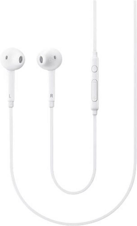 Produktbild: Samsung EO-EG920BW In Ear Kopfh&ouml;rer kabelgebunden Wei&szlig; Lautst&auml;rkeregelung, Headset Handy