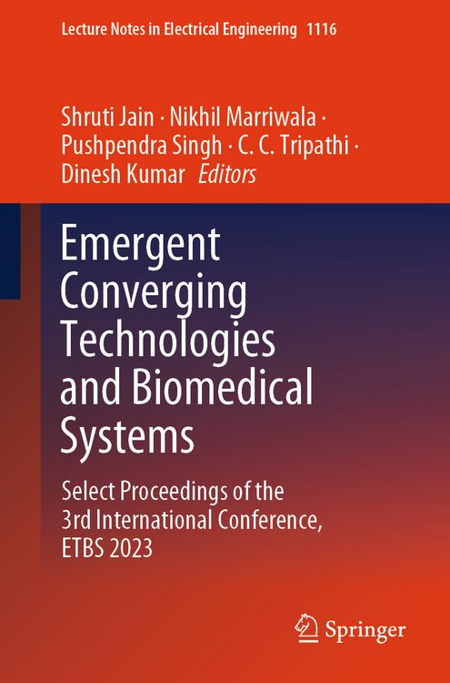 Produktbild: Emergent Converging Technologies and Biomedical Systems